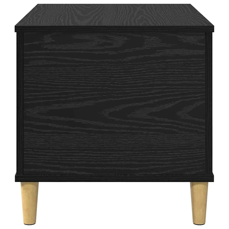 Cabinet de chevet Chêne noir 60 x 44,5 x 45 cm - 7