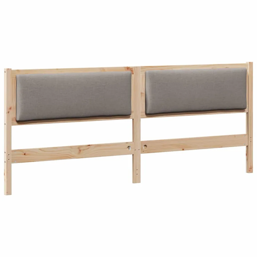 Tête de lit Autre Marron 180 cm Bois massif en pin - 2