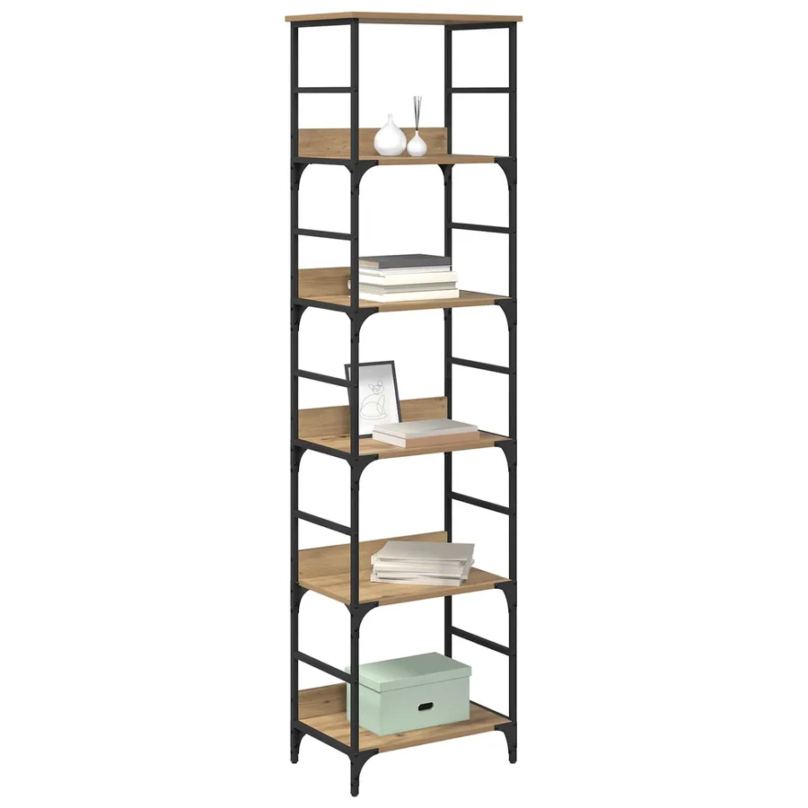 Étagère 5 niveaux 50 x 33 x 188,5 cm Bois d'ingénierie - 3