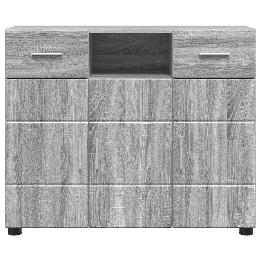 Cabinet en Bois avec tiroir Gris Sonoma 88,5 x 30,5 x 73 cm - 6