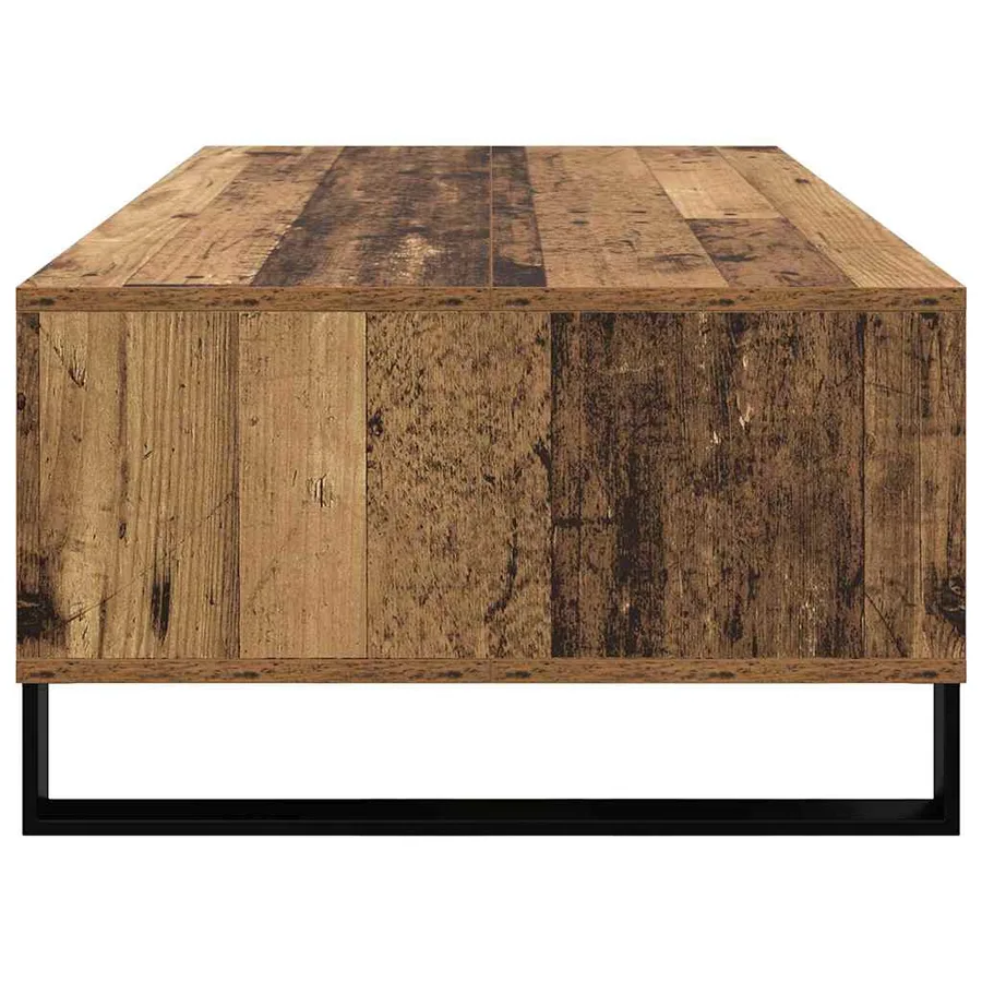 Table basse Bois ancien 104 x 60 x 35 cm Bois d'ingénierie - 7