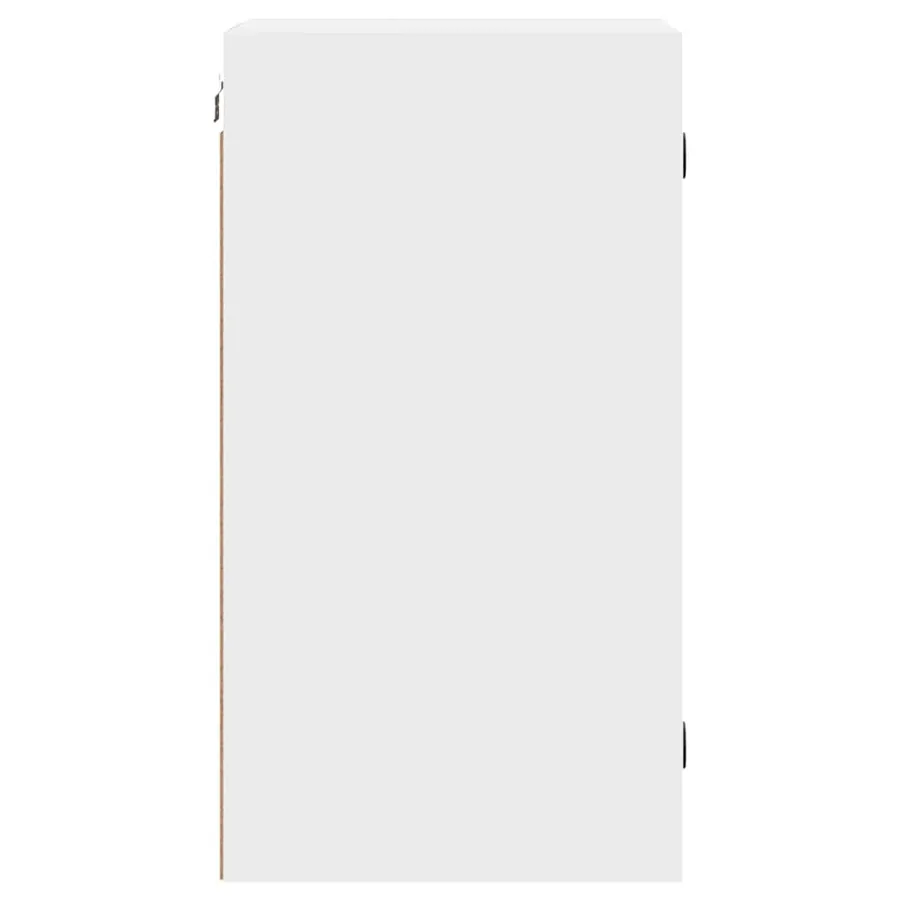 Armoire murale avec portes en verre blanc 35x37x68,5 cm - 7