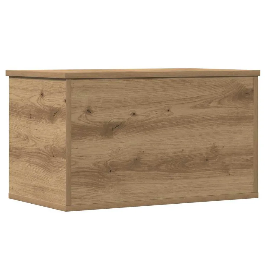 Boîte de Rangement Chêne artisanal 60 x 35 x 35 cm - 6