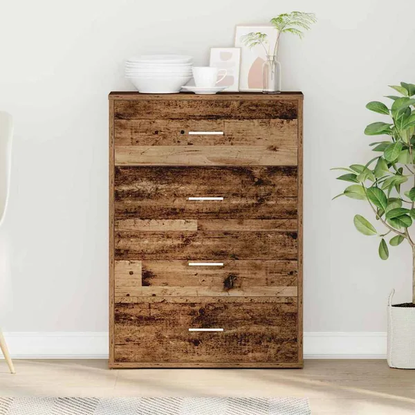 Buffet Bois ancien 60 x 31 x 84 cm Bois d'ingénierie