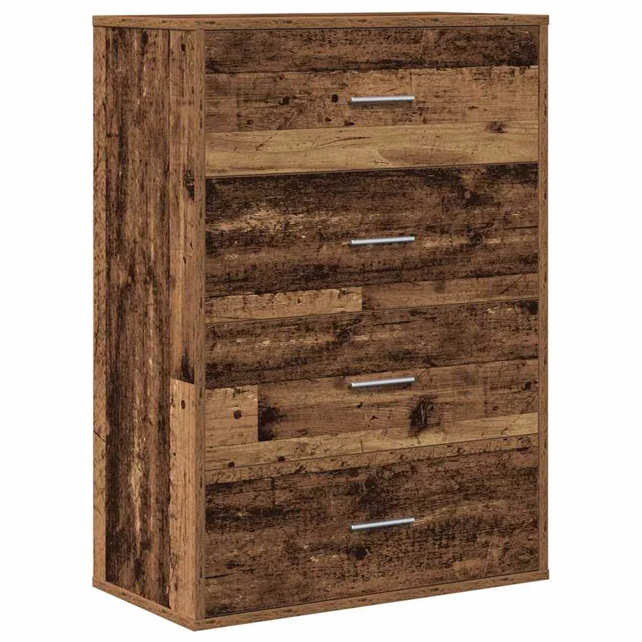 Buffet Bois ancien 60 x 31 x 84 cm Bois d'ingénierie - 2