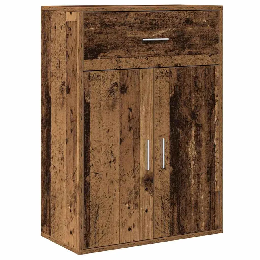 Buffet Bois ancien 60 x 30 x 84 cm Bois d'ingénierie - 2