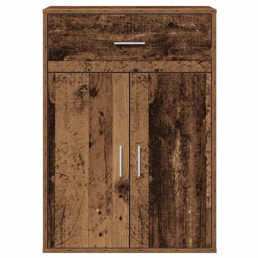 Buffet Bois ancien 60 x 30 x 84 cm Bois d'ingénierie - 6