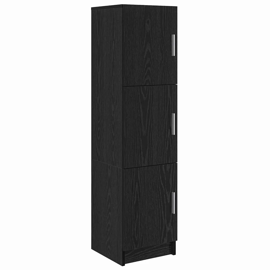 Haut Armoire Chêne noir 31.5 x 32 x 122.5 cm - 2