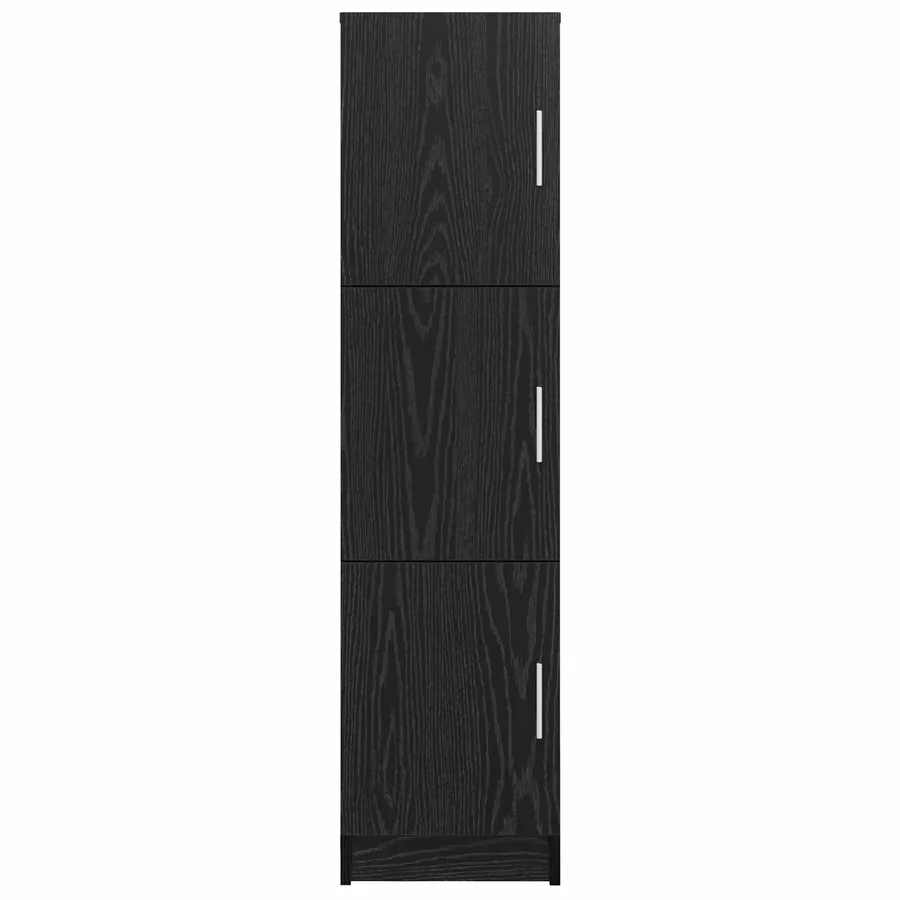 Haut Armoire Chêne noir 31.5 x 32 x 122.5 cm - 6