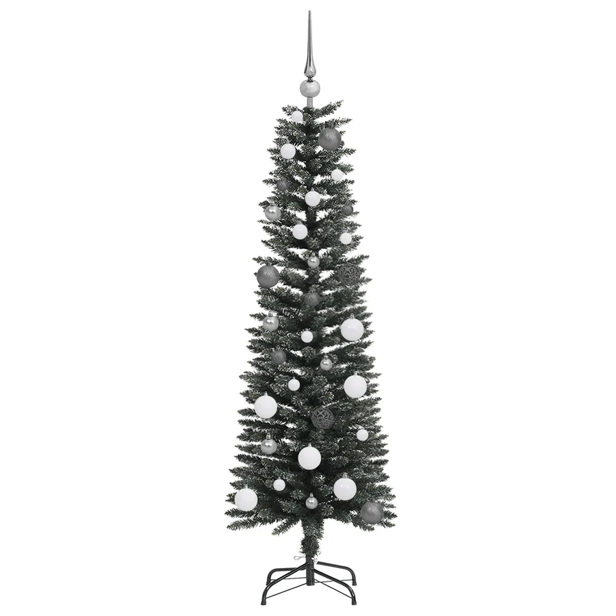 Sapin de Noël artificiel Vert 150 cm PVC, plastique et acier - 3