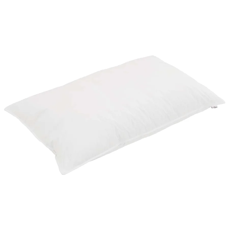 Ensemble de Duvet avec oreiller 2 pcs Blanc Microfibre - 5