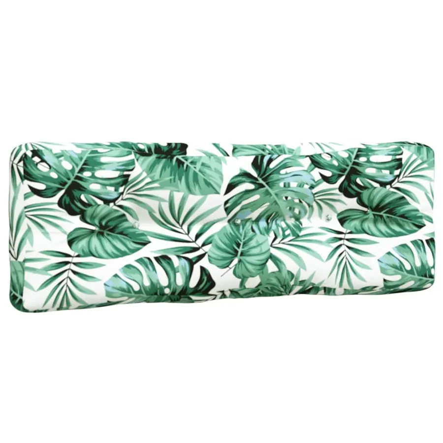 Coussins de palette lot de 5 motif de feuilles tissu - 4