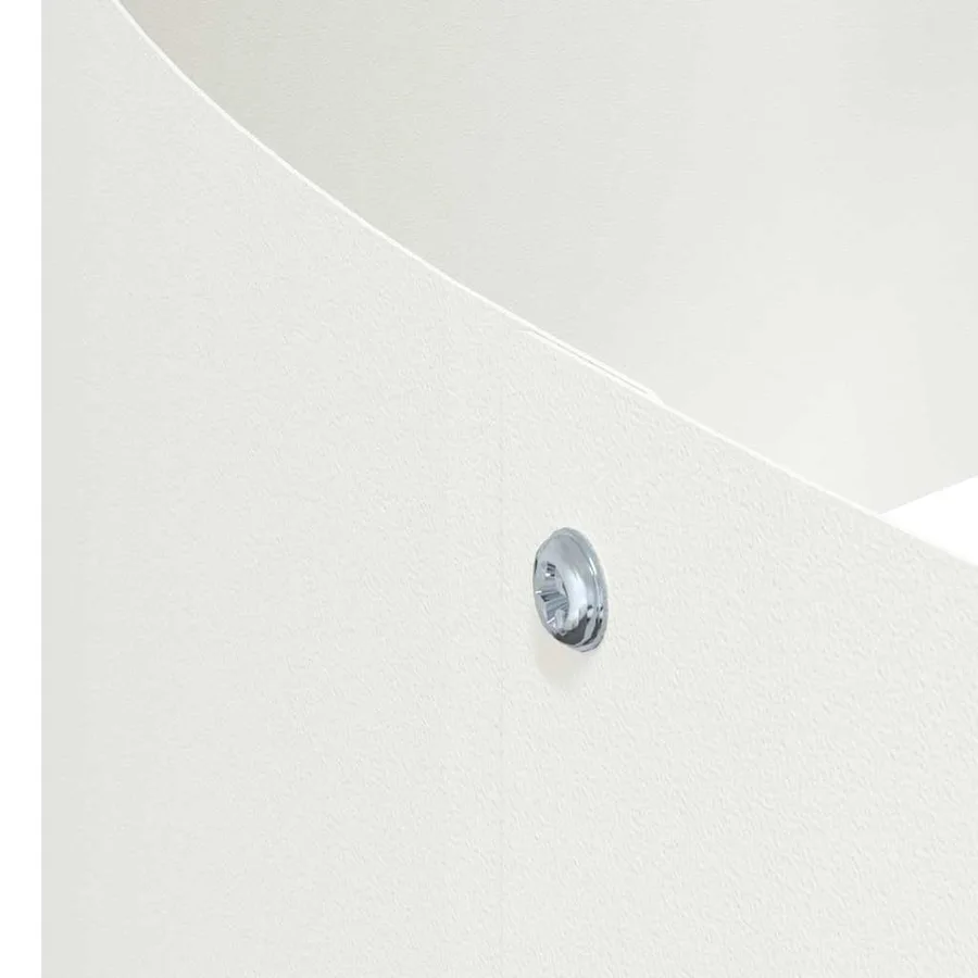 Cache-pot de jardin Blanc 120 x 120 x 20 cm - 9