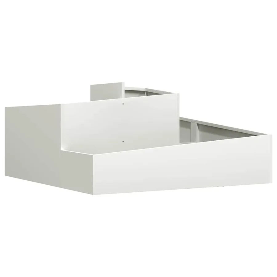 Cache-pot de jardin Blanc 100 x 100 x 50 cm - 2