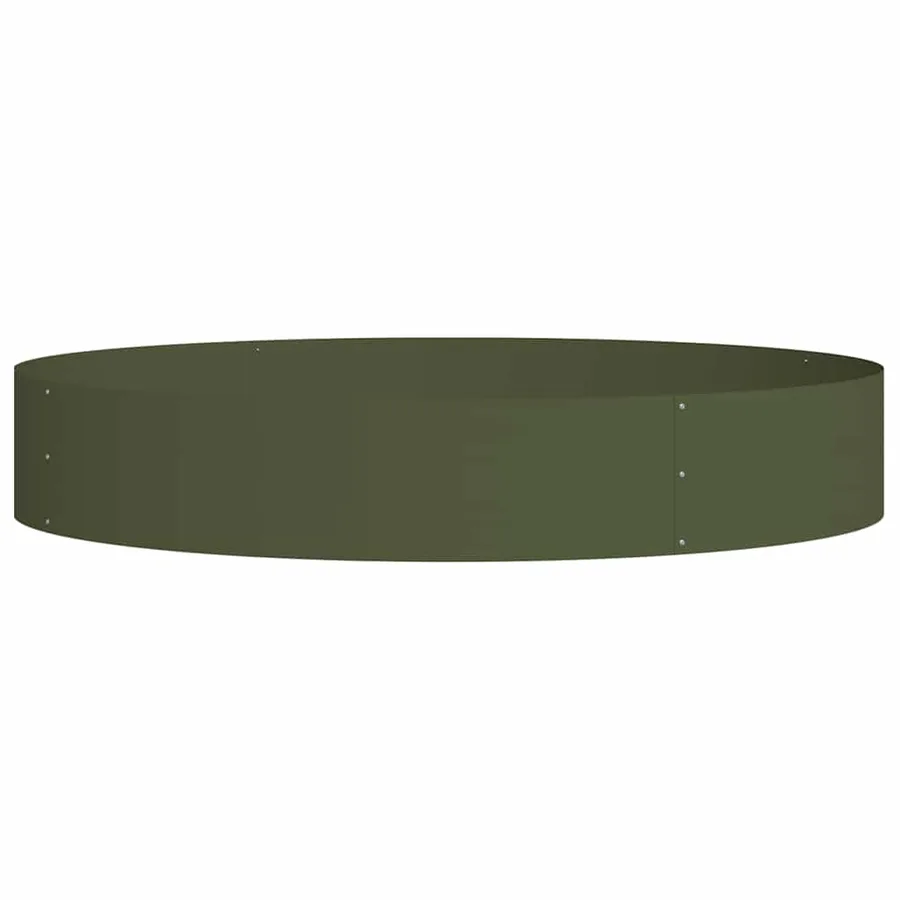 Anneau de jardinière Vert olive 120 x 120 x 20 cm - 2
