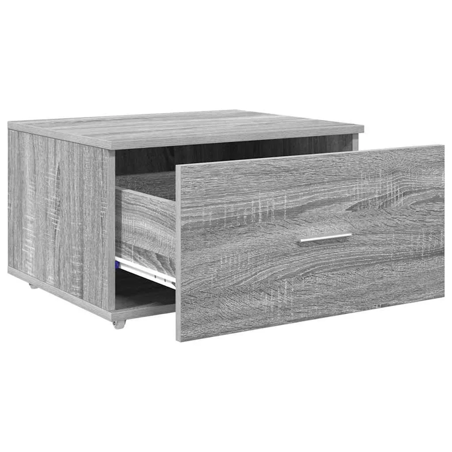 Armoire à tiroirs avec roue Gris Sonoma 55 x 45 x 31 cm - 5