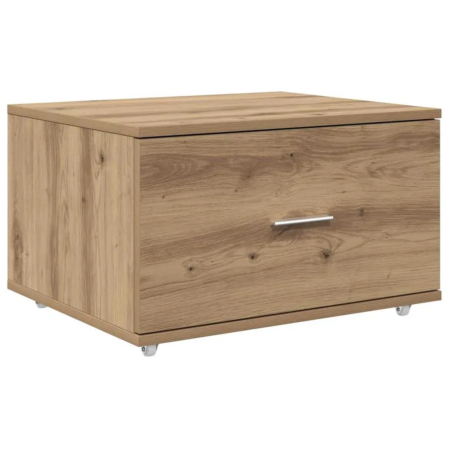 Armoire à tiroirs 55 x 45 x 31 cm Chêne artisanal - 2