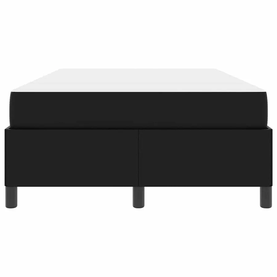 Cadre de lit avec matelas Noir 120 x 200 cm tissu - 7