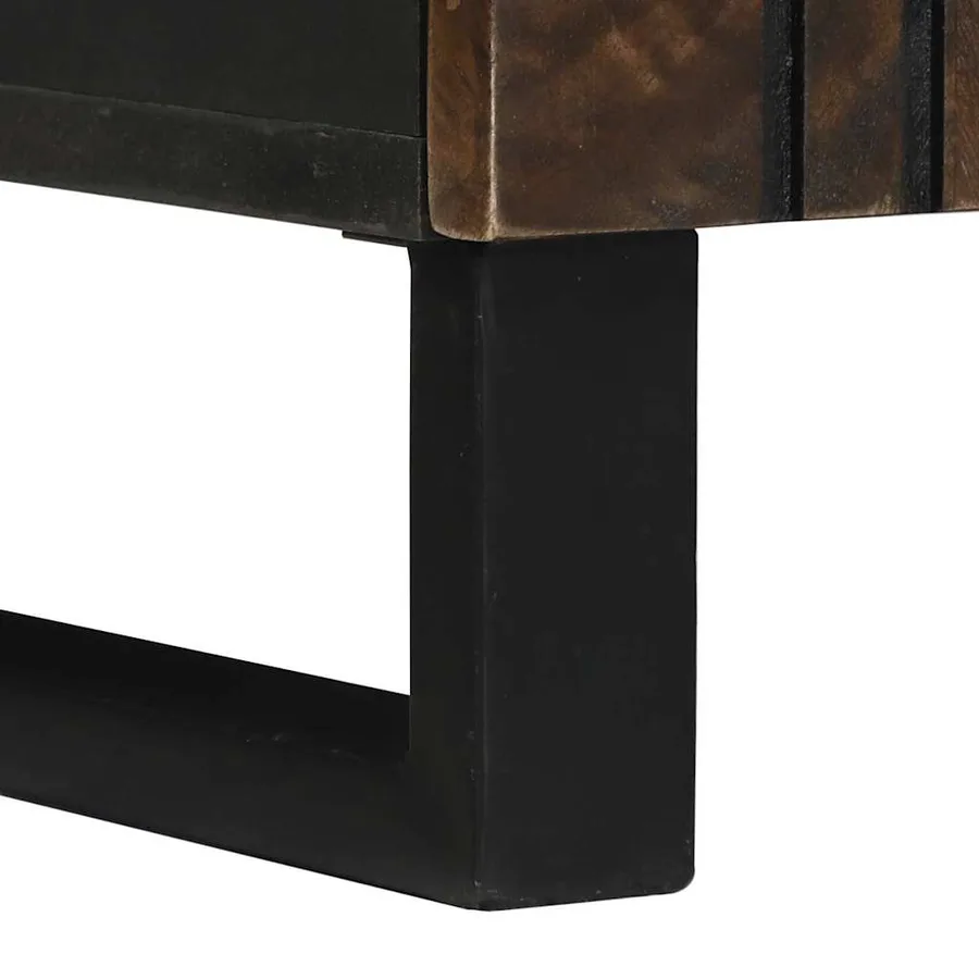 Meuble de Lavabo de Salle de Bain Noyer 38 x 33,5 x 58 cm - 7