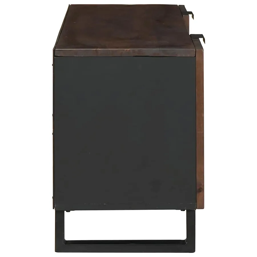 Unites TV Noyer 105 x 33 x 46 cm Bois d'ingénierie - 4