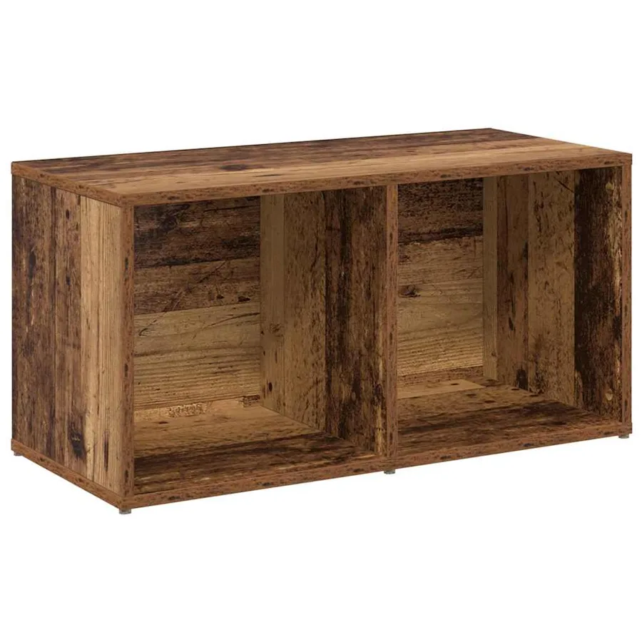 Ensemble meuble TV 2 pcs Bois Ancien 37 x 35 x 72 cm - 5