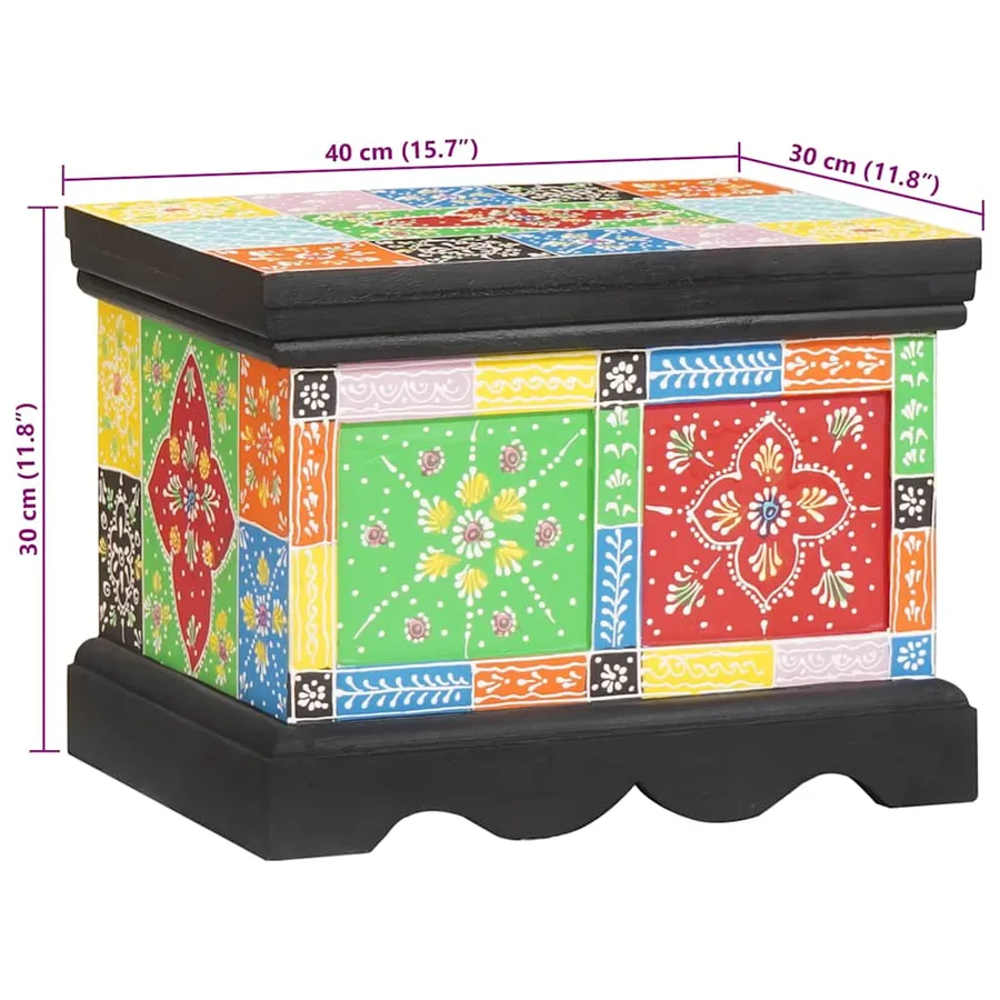Boîte de rangement Multicolore 40 x 30 x 30 cm - 11