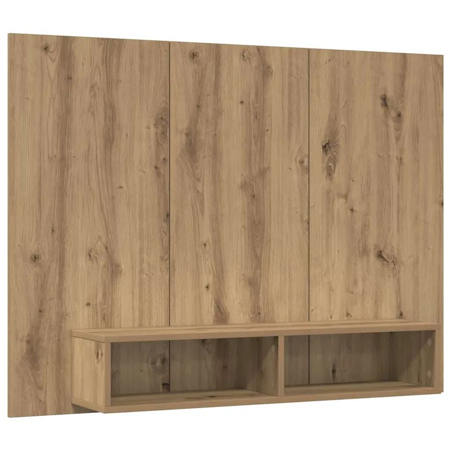 Ensemble meuble TV 120 x 23,5 x 90 cm Chêne artisanal - 2