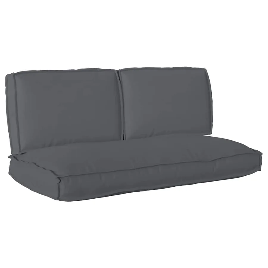 Ensemble de coussins 3 pcs Anthracite Tissu Oxford - 2