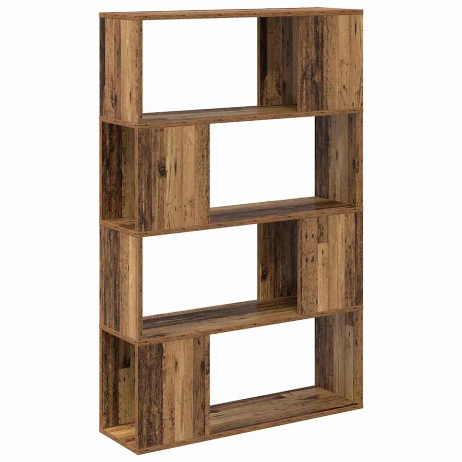 Ensemble meuble TV Marron 80 x 24 x 125 cm Bois d'ingénierie - 2