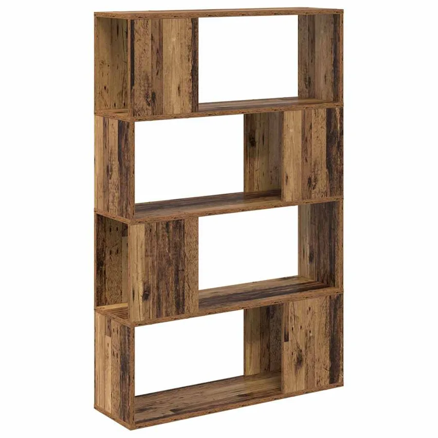 Ensemble meuble TV Marron 80 x 24 x 125 cm Bois d'ingénierie - 7