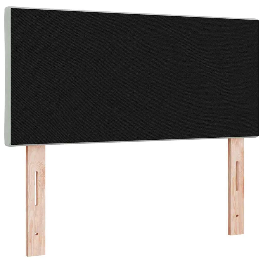 Tête de lit Gris clair 100 cm Velours - 4