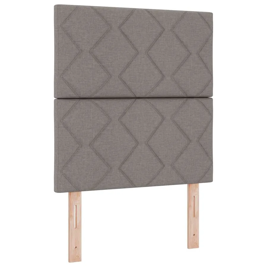 Tête de lit Taupe 80 cm tissu - 2