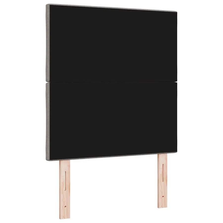 Tête de lit Taupe 80 cm tissu - 6