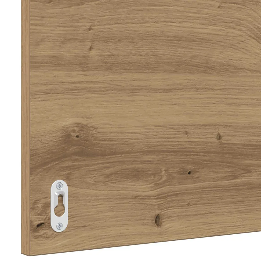Ensemble de mobilier de salle de bain 3 pc Chêne artisanal - 8