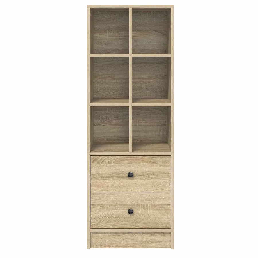 Haut Armoire avec tiroir Chêne Sonoma 45,5 x 34 x 127 cm - 6