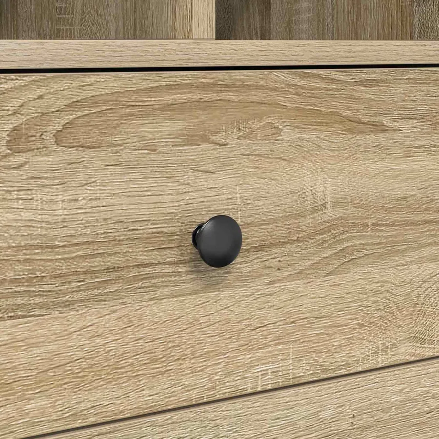 Haut Armoire avec tiroir Chêne Sonoma 45,5 x 34 x 127 cm - 9