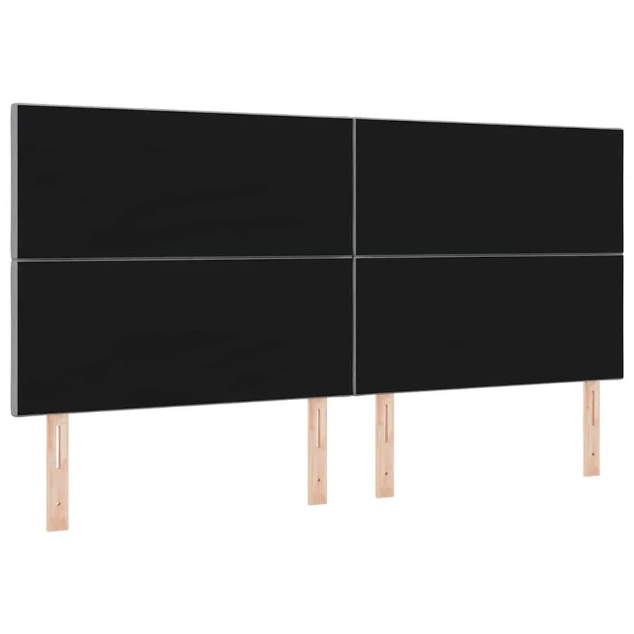 Tête de lit Gris clair 200 cm tissu - 6
