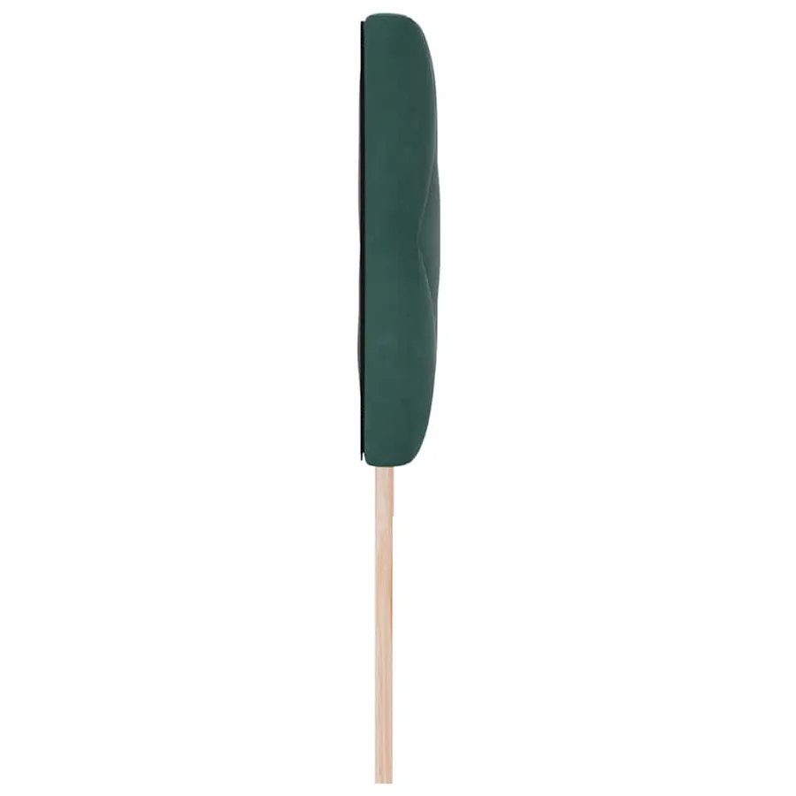 Tête de lit Vert foncé 180 cm Velours - 5
