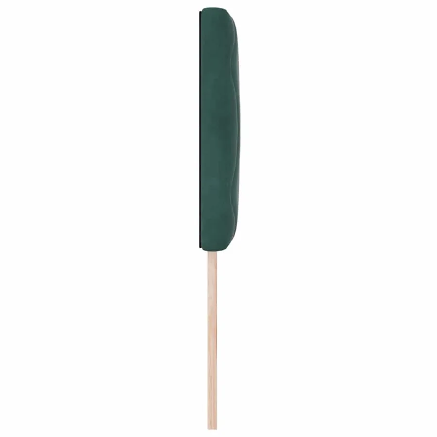 Tête de lit LED Vert foncé 80 cm Velours - 6