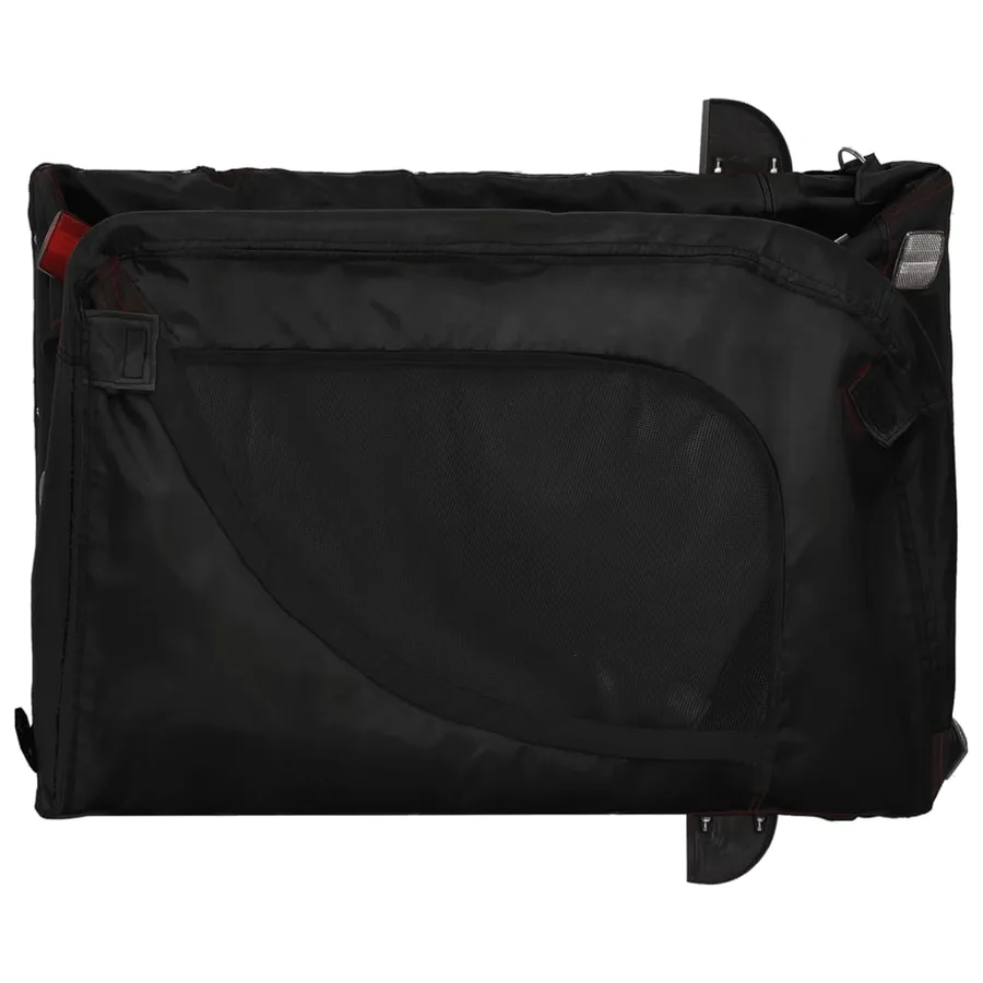 Remorque de vélo pour animaux de compagnie noir - 8