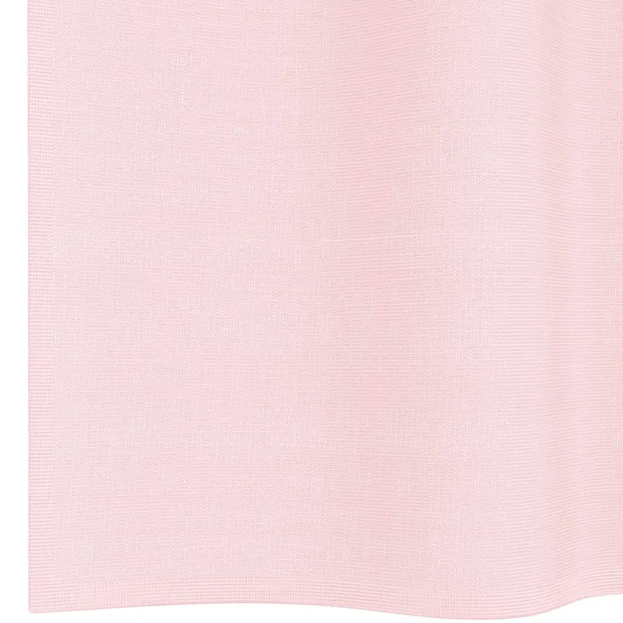 Voilages à œillets 2 pcs rose clair 140 x 225 cm - 6