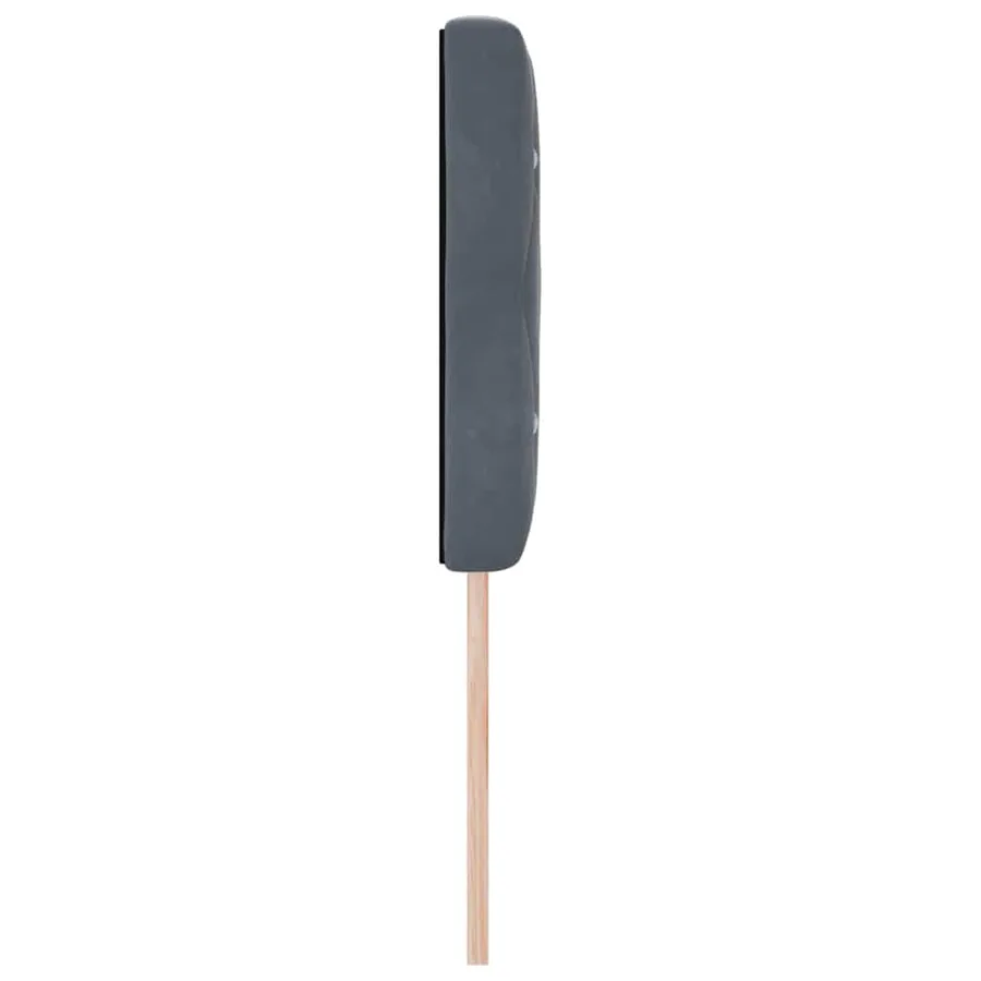 Tête de lit Gris foncé 144 cm Velours - 5