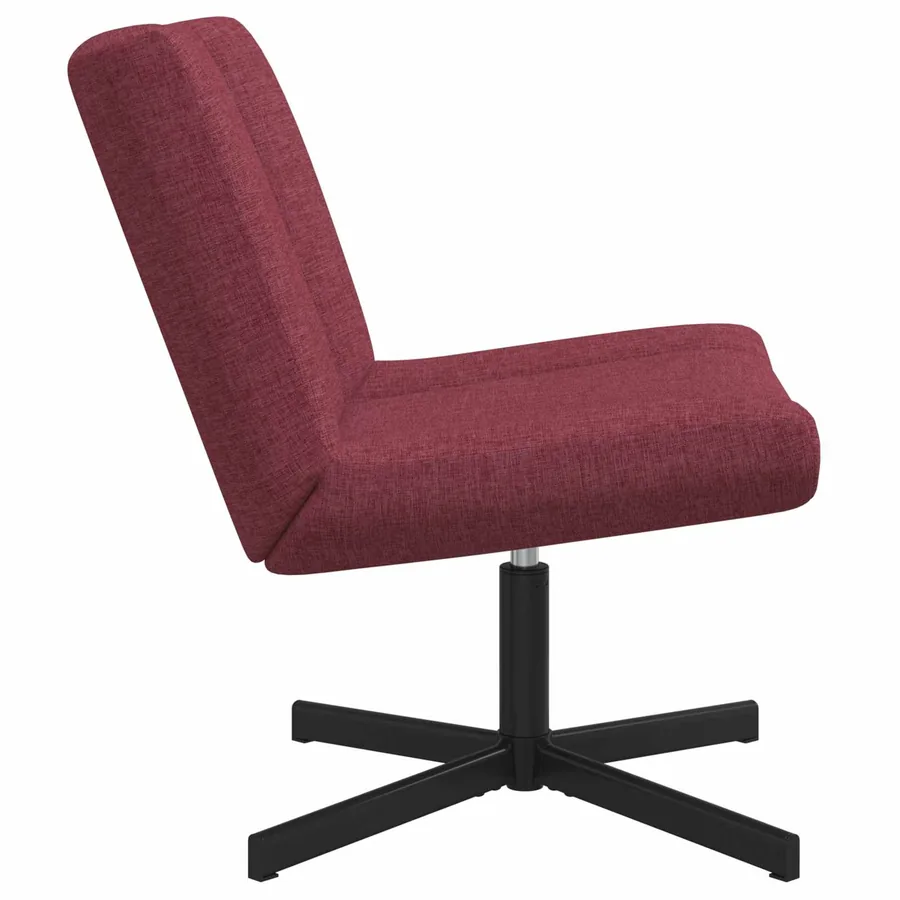 Chaise pivotante Bordeaux 63 x 75 x 76 cm tissu - 3
