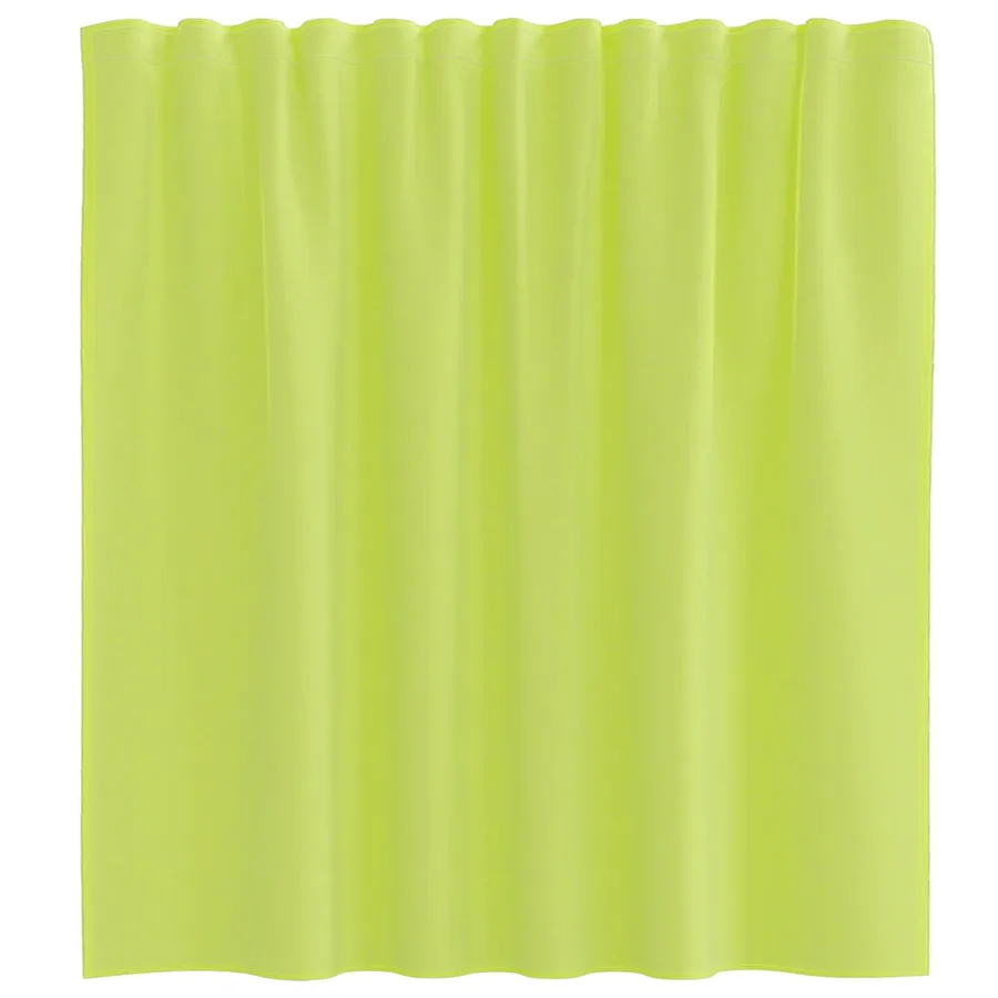Rideaux en voile à œillets 2 pcs vert pomme - 4