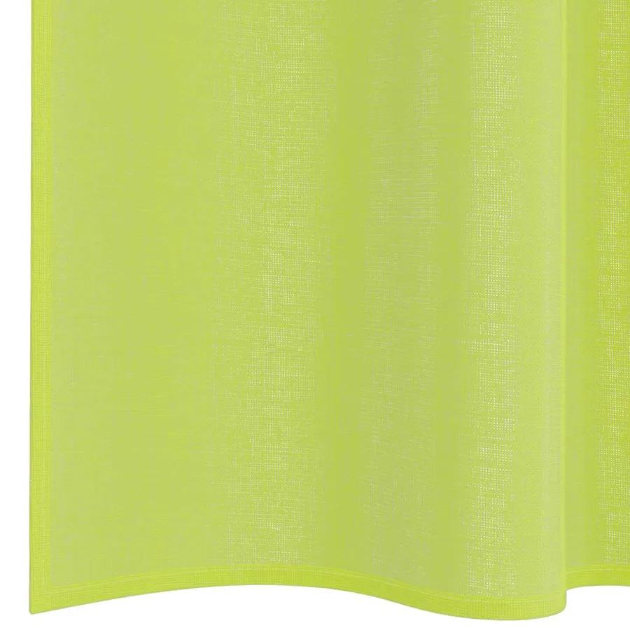 Rideaux en voile à œillets 2 pcs vert pomme - 6