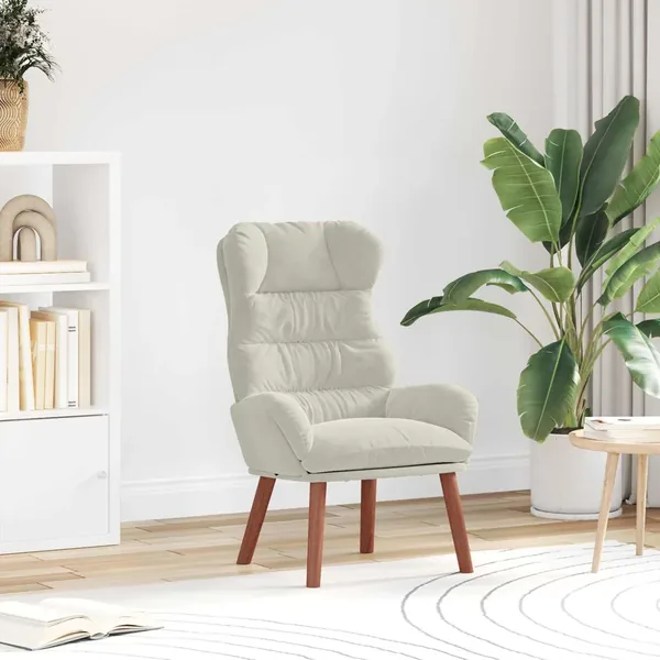 fauteuil Crème 69 x 74 x 93 cm Velours