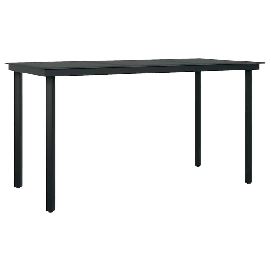 Ensemble de salle à manger pour jardin 5 pcs Beige polyrotin - 5