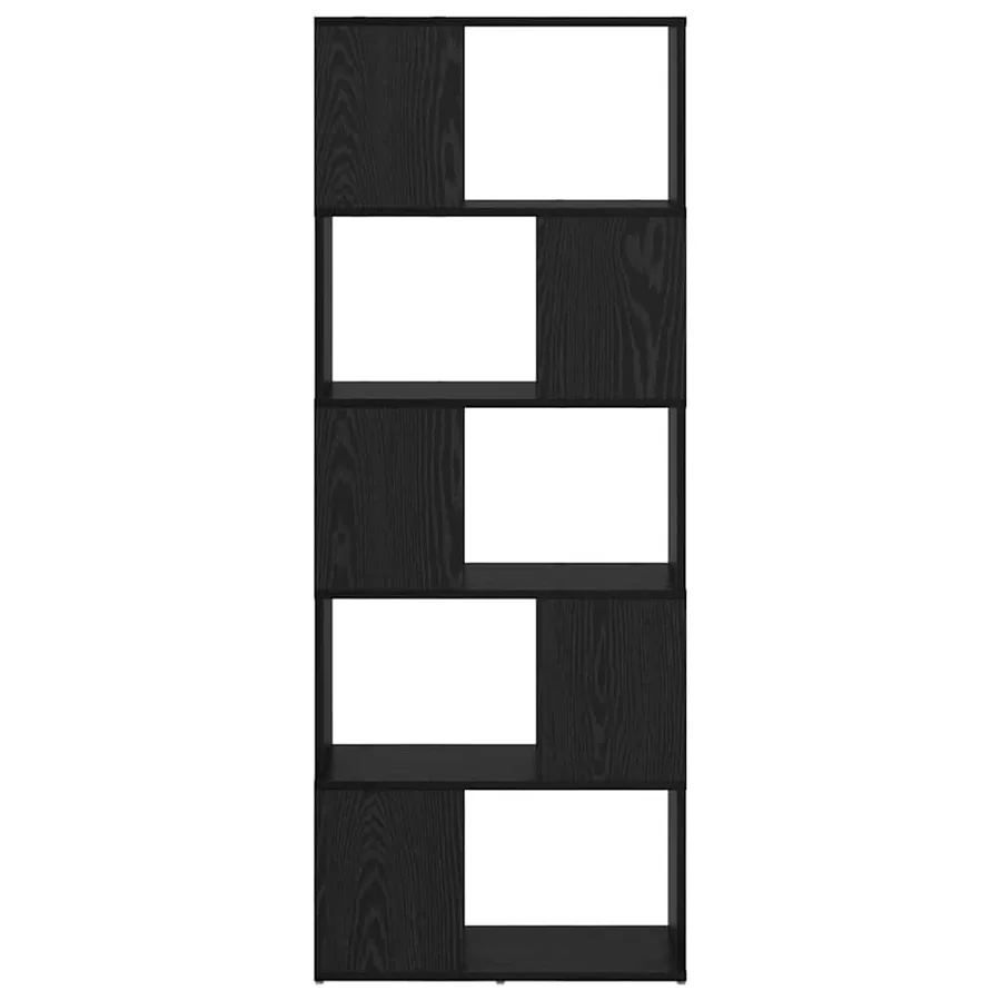 Ensemble meuble TV Noir 60 x 24 x 156 cm Bois d'ingénierie - 5