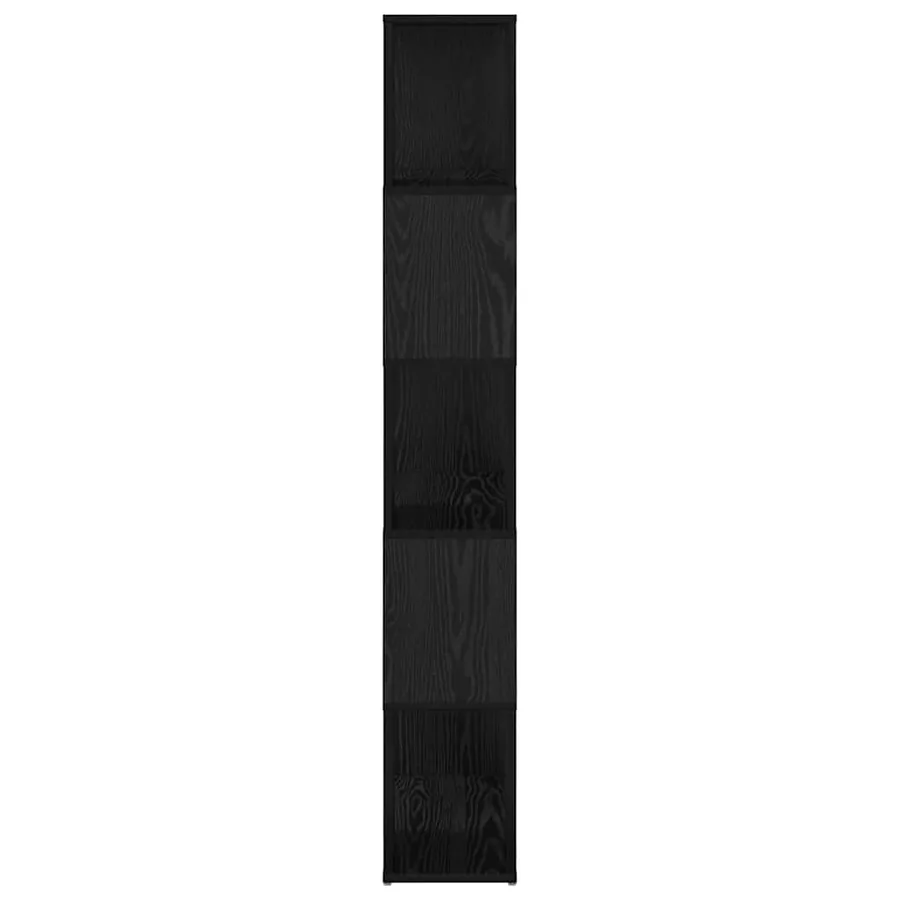 Ensemble meuble TV Noir 60 x 24 x 156 cm Bois d'ingénierie - 6