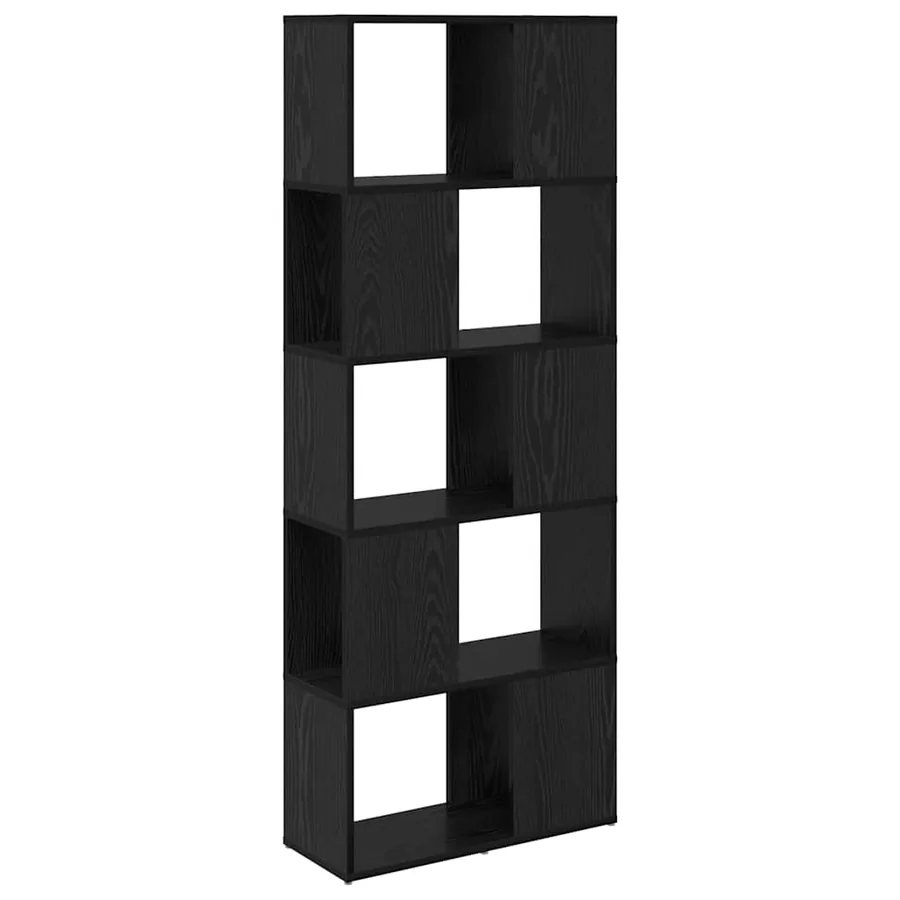 Ensemble meuble TV Noir 60 x 24 x 156 cm Bois d'ingénierie - 7